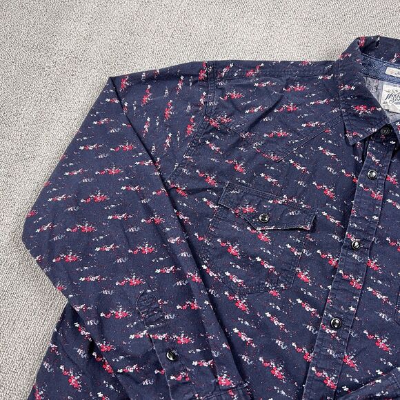 Moonshine Spirit Shirt Adult Extra Large Button Up Pearl Snap Western Casual Men - Picture 2 of 14